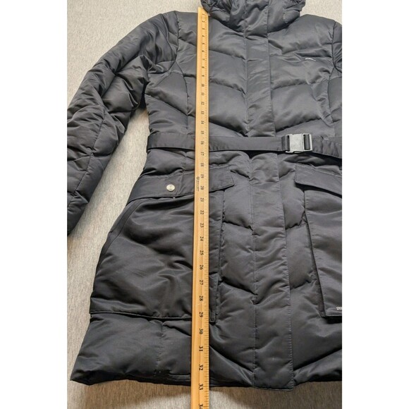 Adidas Long Down Padding 85 Black Puffer Jacket Size Medium - Picture 7 of 10